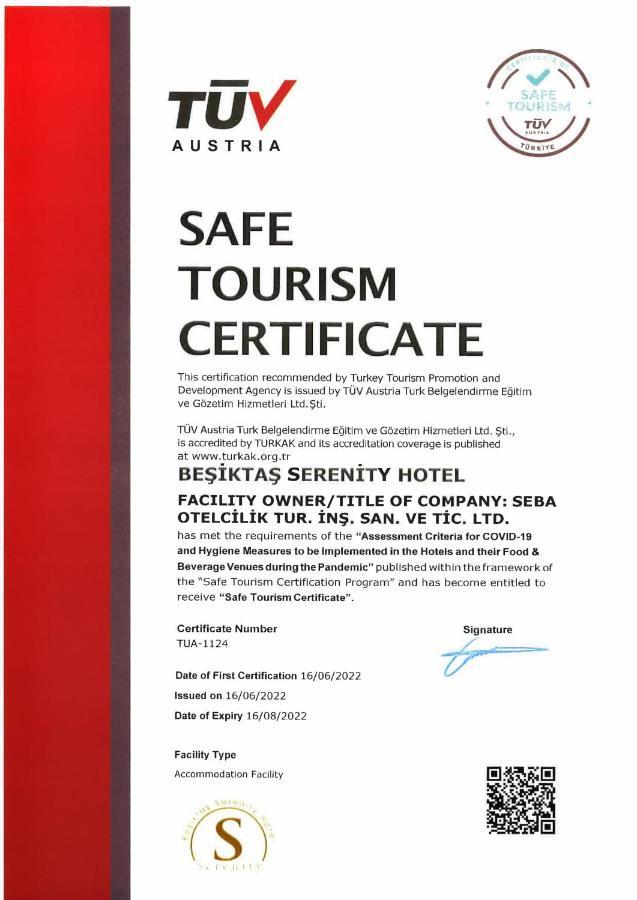 איסטמבול Besiktas Serenity Hotel מראה חיצוני תמונה